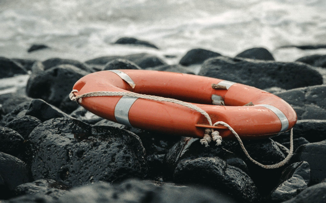 El color del salvavidas